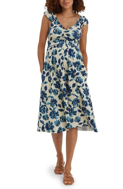 Nom Maternity Nom Maternity Cheri Maternity Midi Dress