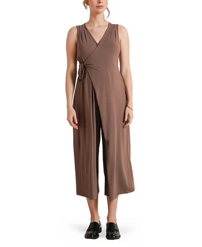 Nom Maternity Nom Maternity Francesca Nursing Cropped Jumpsuit