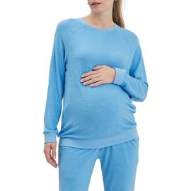 Nom Maternity Nom Maternity Heart On My Sleeve Maternity & Nursing Sweatshirt