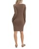 Nom Maternity Nom Maternity Hudson Ribbed Sweater Dress - 2