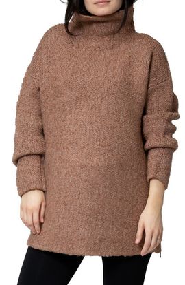 Nom Maternity Nom Maternity Lia Check Maternity/Nursing Sweater