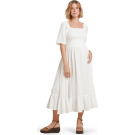 Nom Maternity Nom Maternity Raquel Maternity & Nursing Cotton Gauze Dress