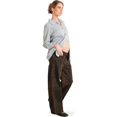 Nom Maternity Nom Maternity Slouch Under-Bump Maternity Boyfriend Jeans