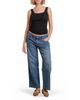 Nom Maternity Nom Maternity Slouch Under the Belly Boyfriend Jeans in Dark Blue - 2