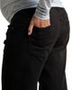 Nom Maternity Nom Maternity Slouch Under the Belly Boyfriend Jeans in Washed Black - 4