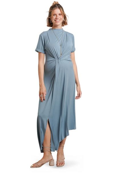 Nom Maternity Nom Maternity Talia Maternity Twist Dress
