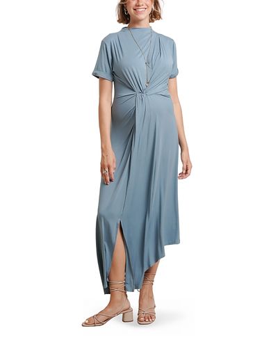Nom Maternity Nom Maternity Talia Twist Dress Maternity Dress