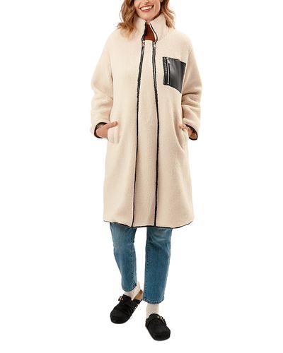 Nom Maternity Nom Maternity Teddi Zip Coat
