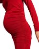 Nom Maternity Nom Maternity The Curve Ruched Maternity Maxi Dress - 4
