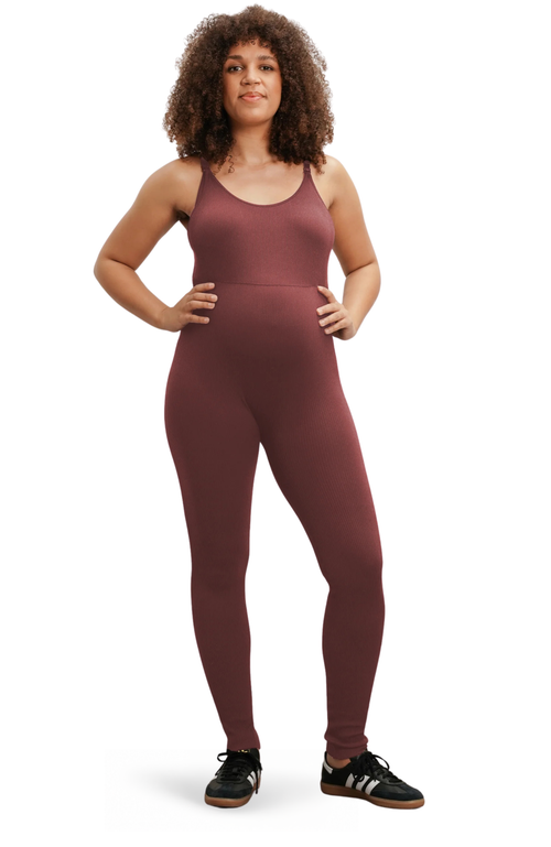 Nom Maternity Nom Maternity The Jordan Maternity & Nursing Ribbed Jumpsuit