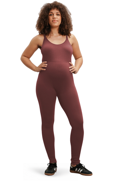 Nom Maternity Nom Maternity The Jordan Maternity & Nursing Ribbed Jumpsuit