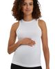 Nom Maternity Nom Maternity The Tank Ruched Maternity Rib Tank - 1