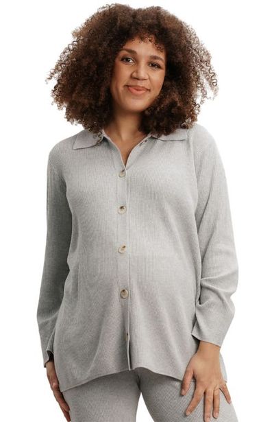 Nom Maternity Nom Maternity Thomasine Maternity & Nursing Sweater Cardigan