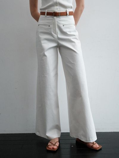 NONANDNON COTTON WIDE FIT DENIM PANTS (NSPT5249)