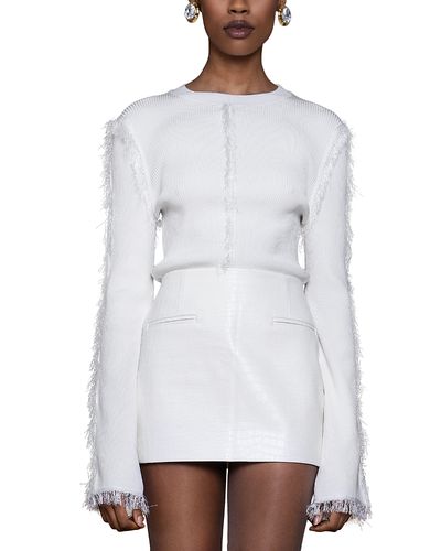 Nonchalant Label Nonchalant Label Fringe Trim Sweater