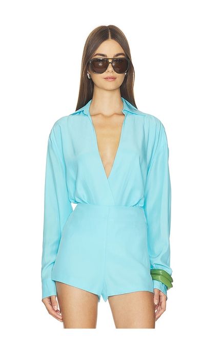 Nonchalant Label Nonchalant Label Valen Silk Bodysuit