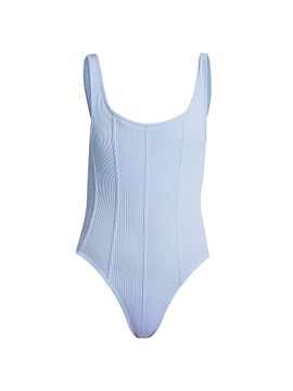 Nonchalant Label Women's Kian Rib-Knit Bodysuit