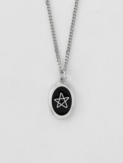 NONENON Star Oval Necklace