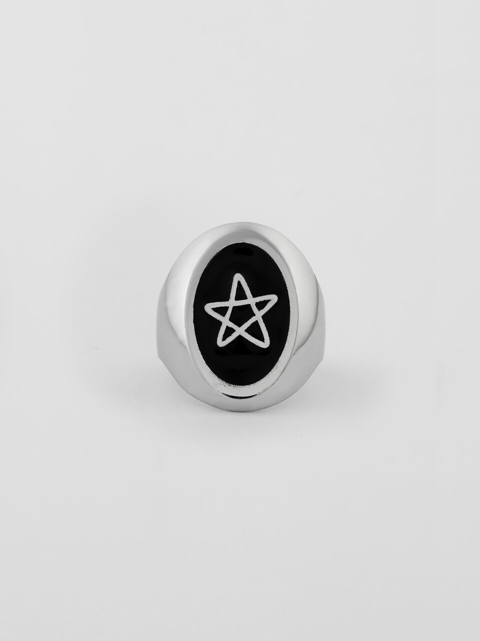 NONENON Star Oval Ring