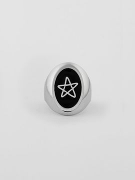 NONENON Star Oval Ring