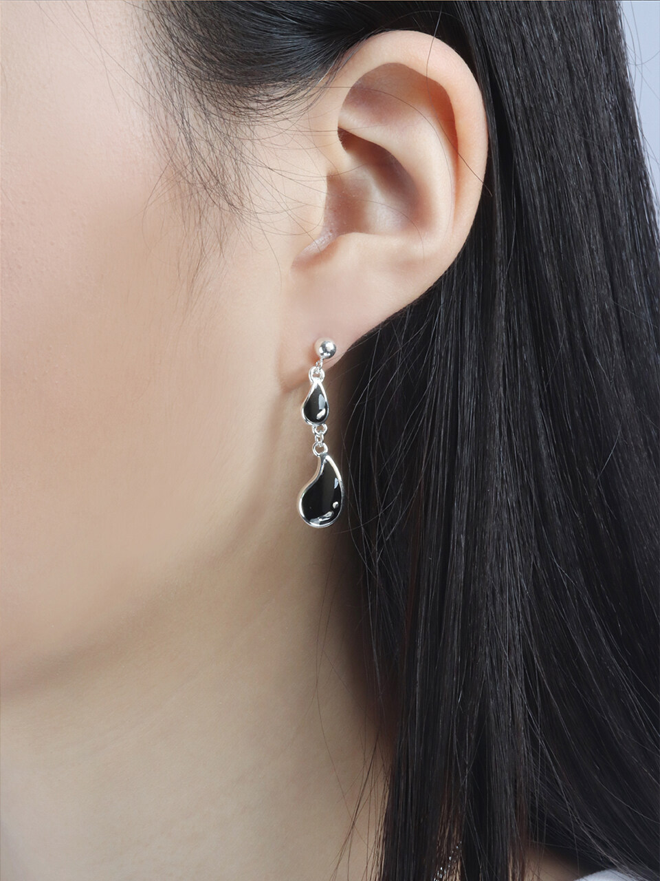 NONENON Tear Earrings