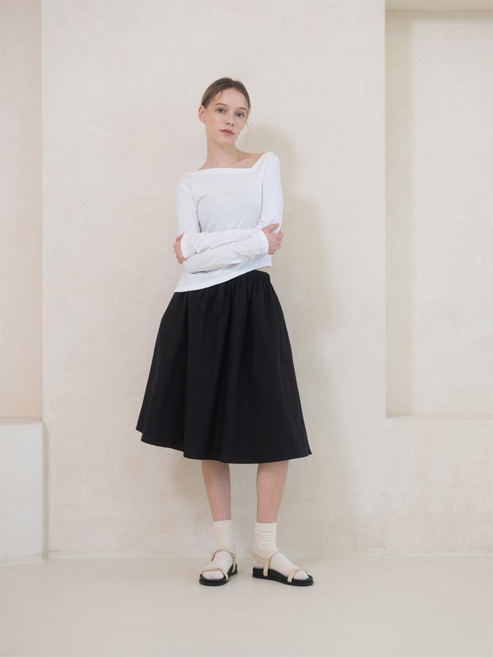Nonesuch unbalance t - shirt / white