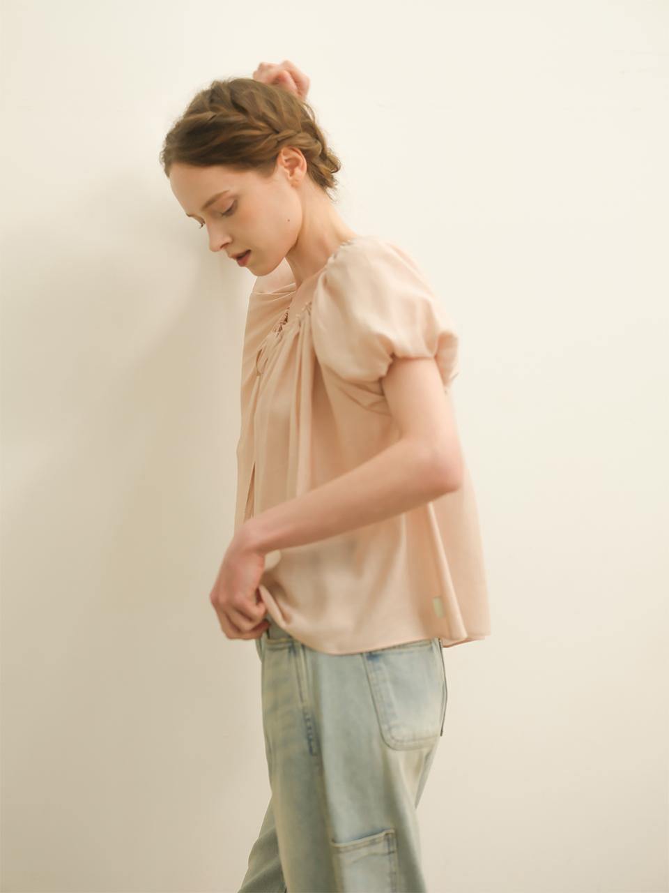 Nonesuch Volume Blouse [Pink]