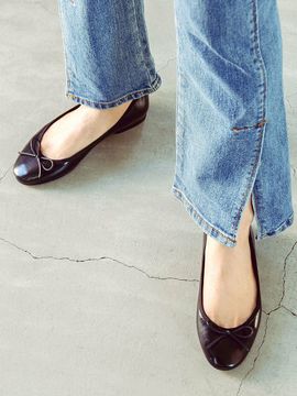 NONETHELESS Ballet Flats_Black