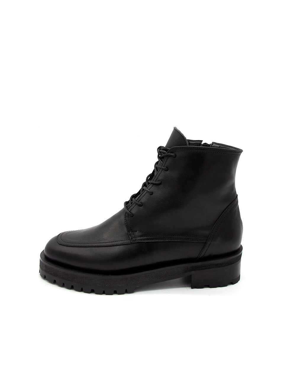 NONETHELESS Lace Platform Boots - Black