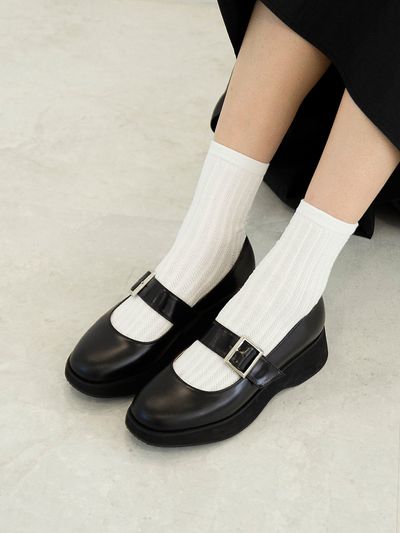 NONETHELESS Loafers N-262/BK