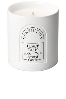 NONFICTION NONFICTION Peace Talk Scented Candle