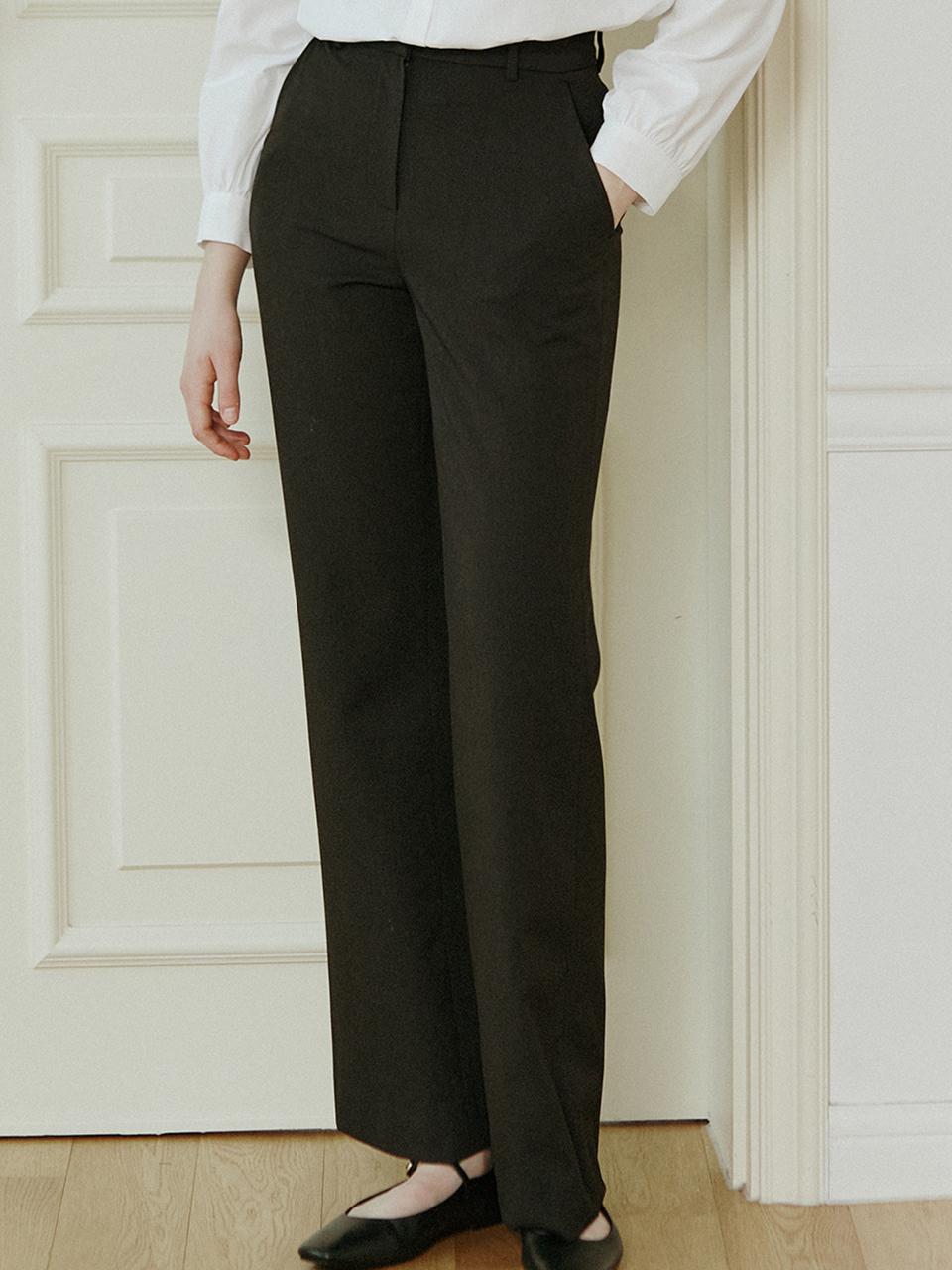 NONLOCAL Classic Semi-Wide Pants