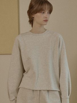 NONLOCAL Curved Line Sweatshirt