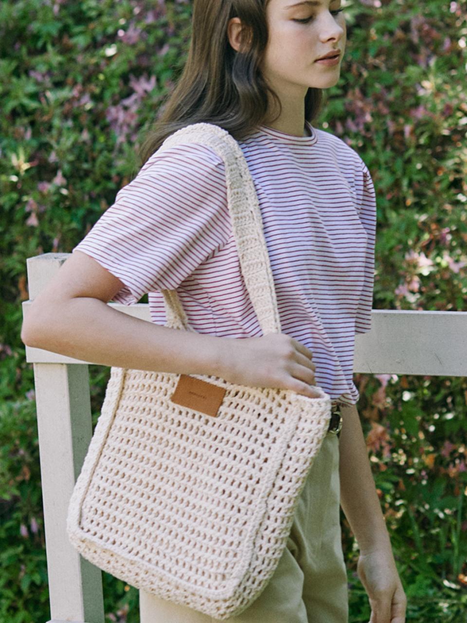 NONLOCAL Knit Square Bag