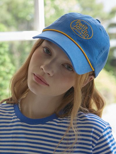 NONLOCAL Petit Jardin Ball Cap_Blue