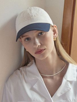 NONLOCAL Rope Logo Ball Cap_White