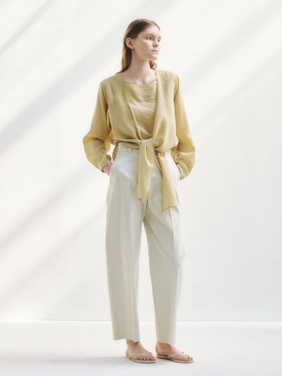NONNIERE Cotton Volume Pants