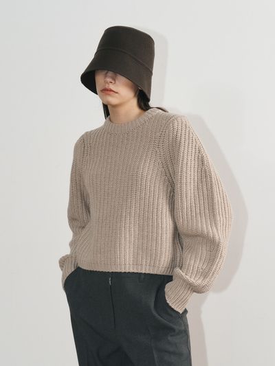 NONNIERE Crop Sweater
