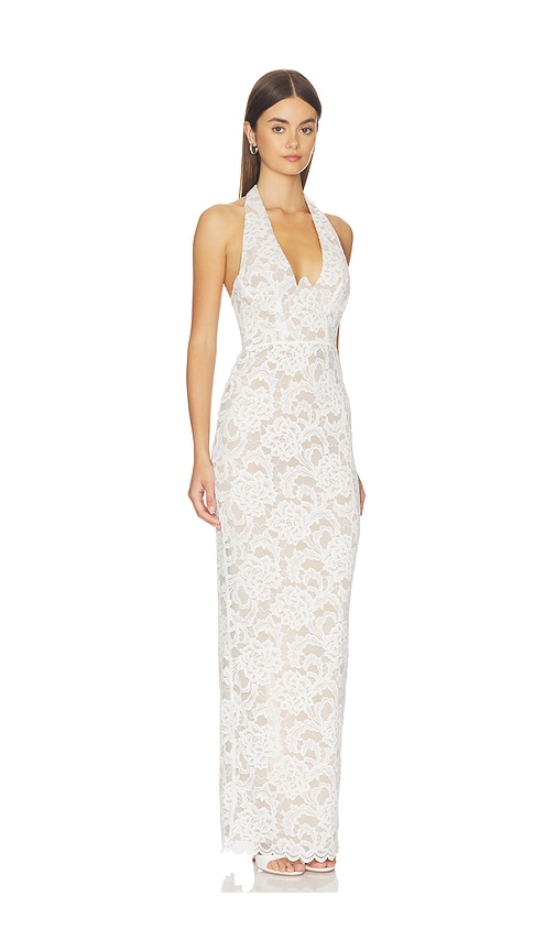 red floral jacquard lace up back midi dress Kendry Boutique | Pink Jacquard Dress main image 1