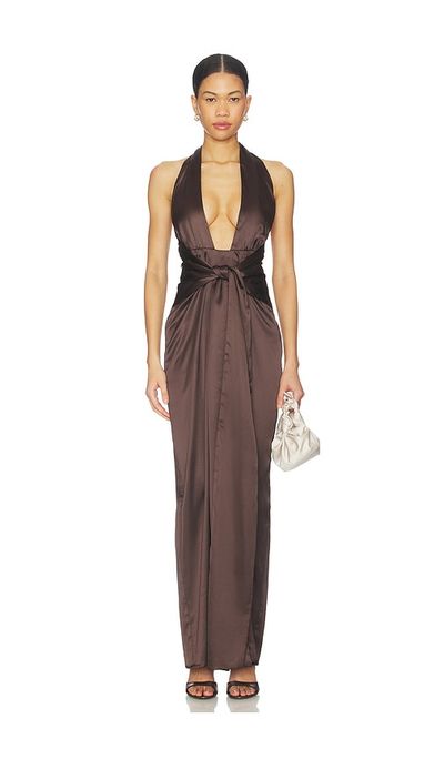 Nookie Nookie Calypso Halter Gown
