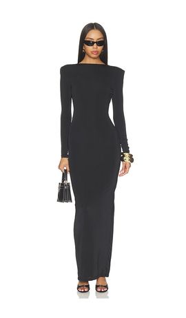 Nookie Nookie Charlize 2-way Long Sleeve Maxi Dress