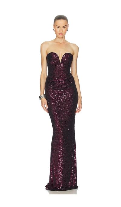 nookie bridesmaid dresses BAILEY MAXI DRESS Pistashio / M