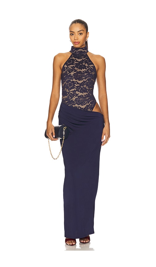 long formal dresses modest Long Formal Dress 33658 by La Femme Emerald / 12 main image 1
