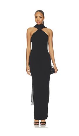 Nookie Nookie Martini High Neck Gown