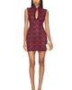 Nookie Nookie Mystique Highneck Mini Dress - 1