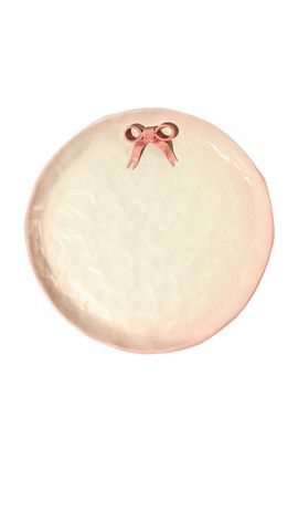 Noon & Moon Noon & Moon BowKnot Dinner Plate