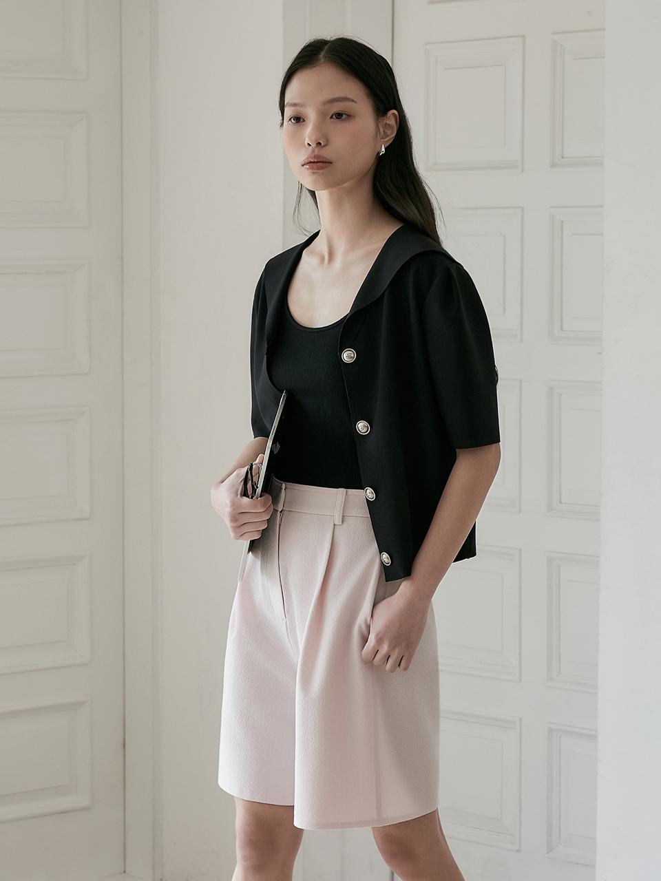 NOOR Crepe Half Blazer (2colors)