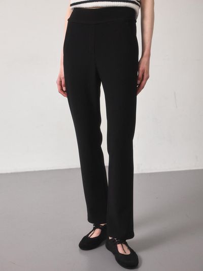 NOOR Soft Banding Wide Pants