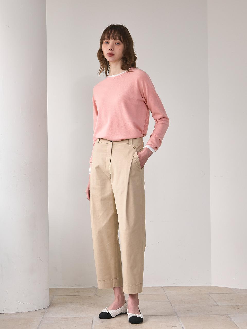 NOOR Washed Cotton Wide Pants (2 Colors)