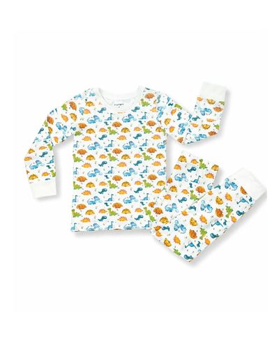 Norani Norani Boys' Kids Organic Two-Piece Pajama Set -Baby, Little Kid, Big Kid